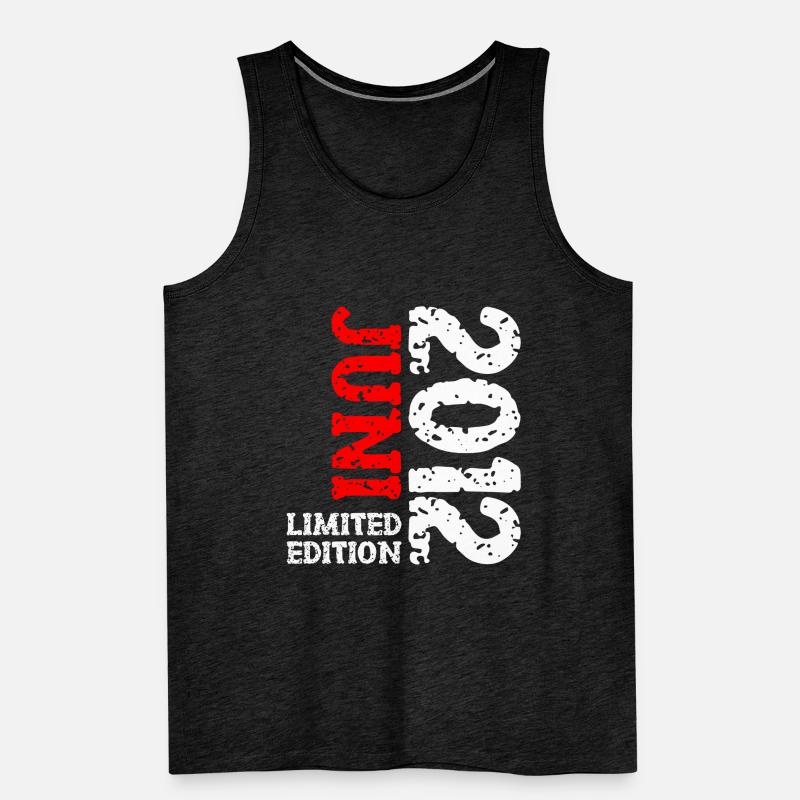 2012 Juni Limited Edition Geburtstag Geschenk Männer Premium Bio Tank Top