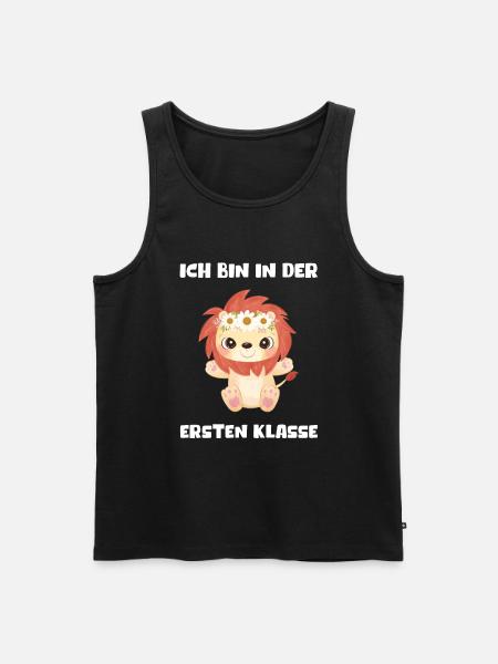 Mädchen Einschulung 2023 Schulbeginn Schulkind - Männer Premium Bio Tank Top - Schwarz