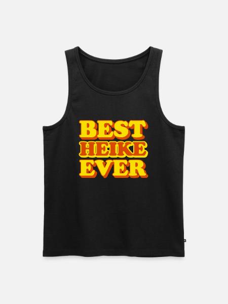 Heike First Name Funny Gift - Men's Premium Organic Tank Top - black