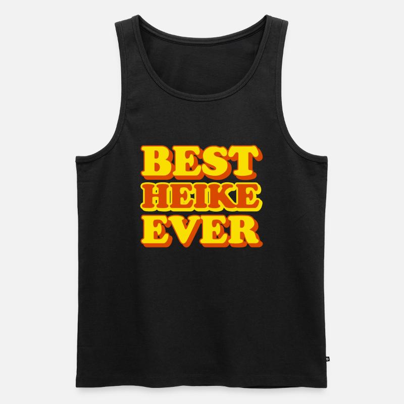 Heike First Name Funny Gift - Men's Premium Organic Tank Top - black