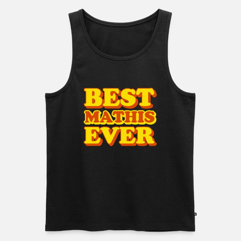 Mathis First Name Funny Gift - Men's Premium Organic Tank Top - black