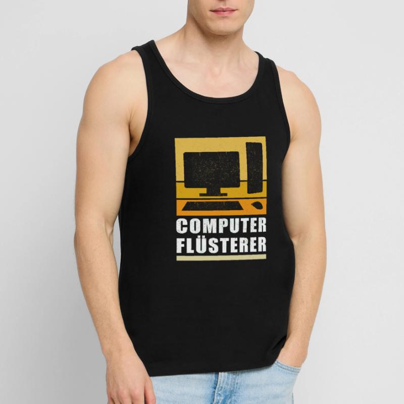 Computer Flüsterer | Informatiker Admin Geschenk Männer Premium Bio Tank Top
