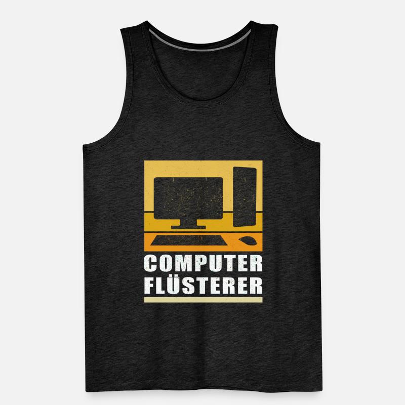 Computer Flüsterer | Informatiker Admin Geschenk Männer Premium Bio Tank Top