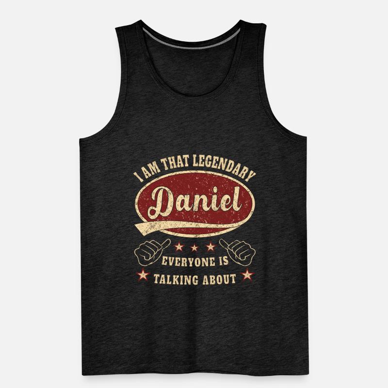 Daniel i am that legendary Daniel Männer Premium Bio Tank Top