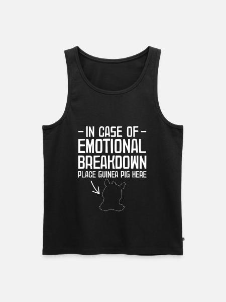 Guinea pig - Men's Premium Organic Tank Top - black