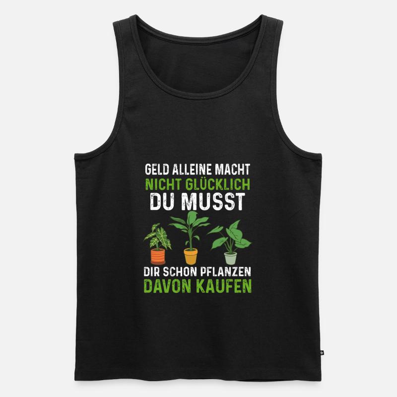 Gärtner - Männer Premium Bio Tank Top - Schwarz
