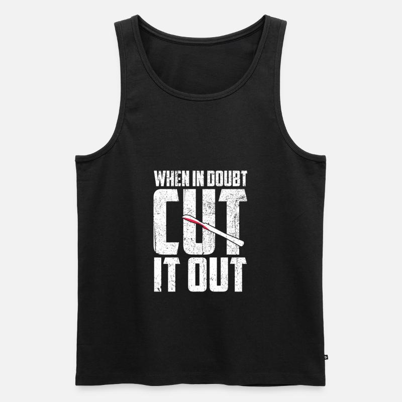 Chirurg - Männer Premium Bio Tank Top - Schwarz