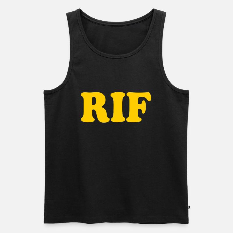 Rif - Männer Premium Bio Tank Top - Schwarz