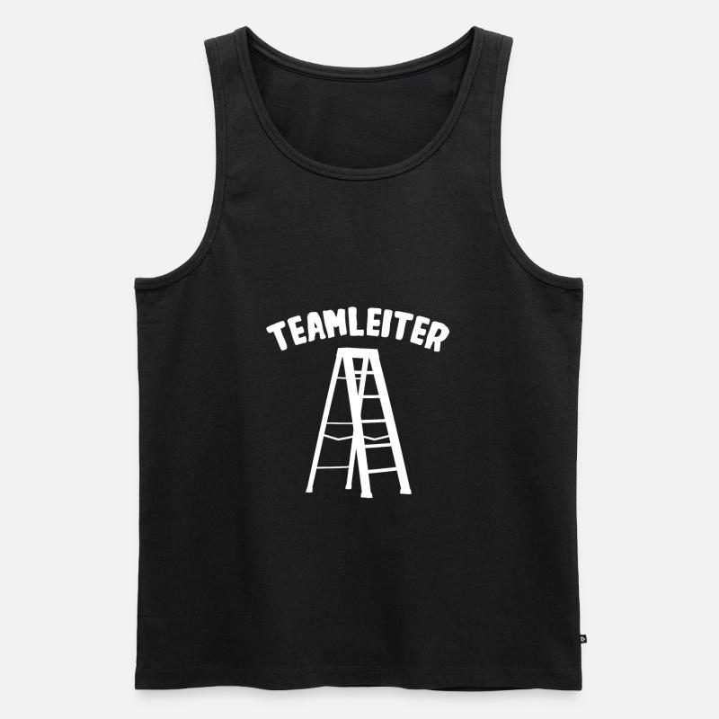 Teamleiter Abteilungsleitung Teamleitung - Männer Premium Bio Tank Top - Schwarz