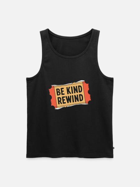 90s 90s Retro Gift - Men's Premium Organic Tank Top - black