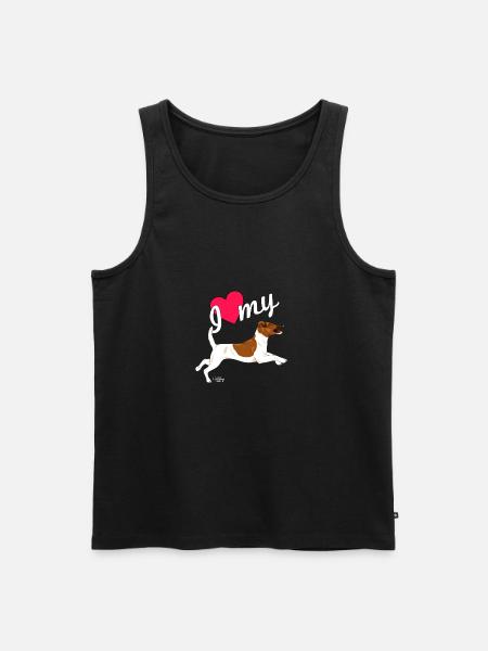 lovemykettis - Men's Premium Organic Tank Top - black