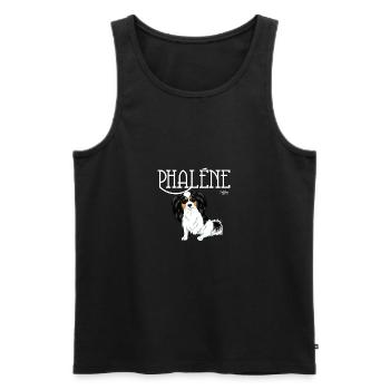 phalenev2 - Débardeur bio Premium Homme - noir - Devant - Michal (187cm)