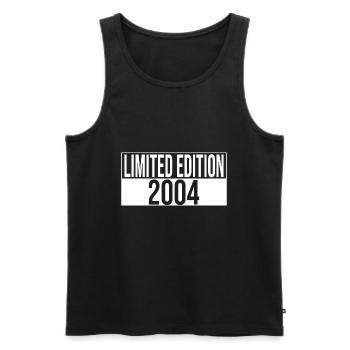 Limited Edition 2004 Geburtstag Geschenkidee - Männer Premium Bio Tank Top - Anthrazit - Vorne - Alexander (188cm)