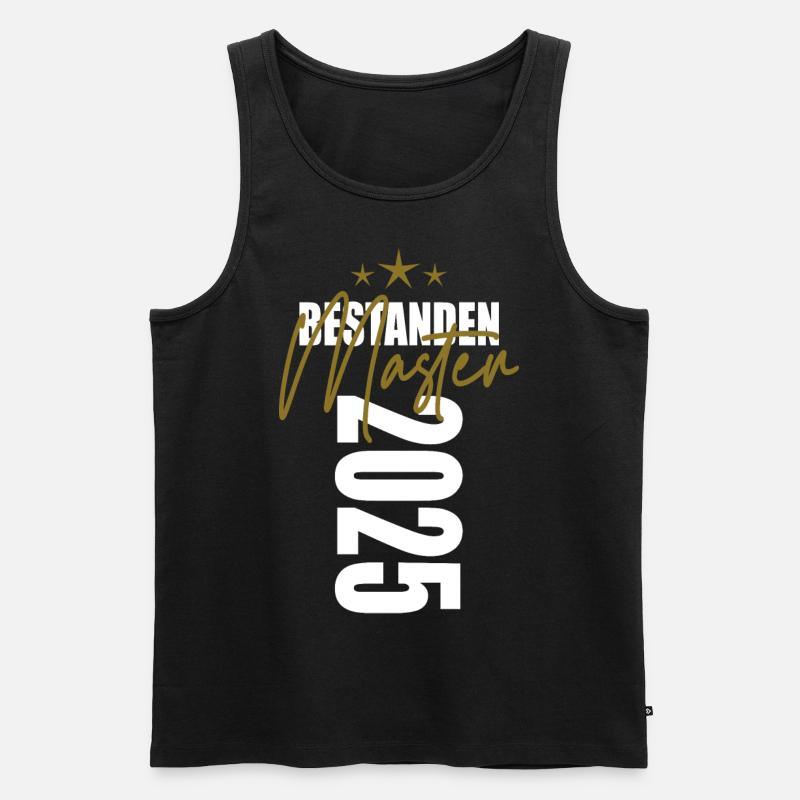 Master 2025 - Männer Premium Bio Tank Top - Schwarz