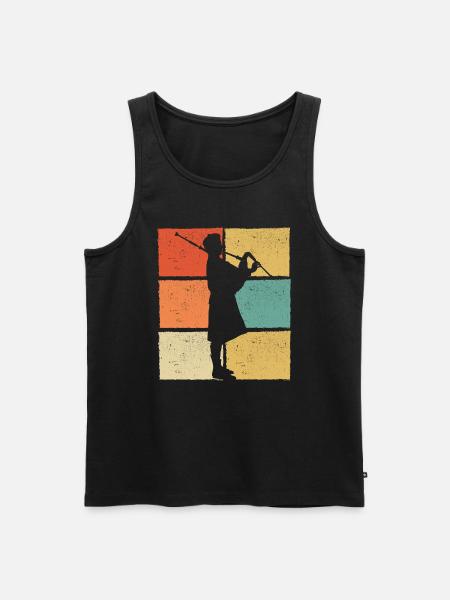 Bagpipes Bagpipes Bagpipe - Men's Premium Organic Tank Top - black