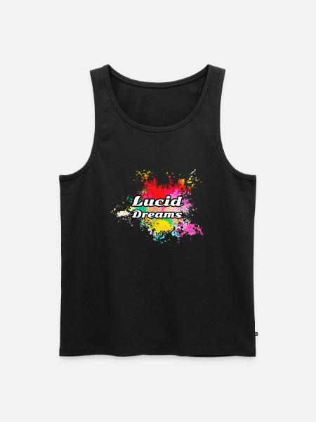 Lucid dreams - Men's Premium Organic Tank Top - black