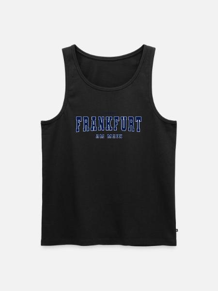 Frankfurt am Main - Männer Premium Bio Tank Top - Schwarz