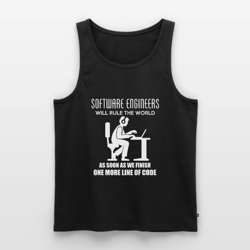 Developer Programming Software Profession Gift Men's Premium Organic Tank Top