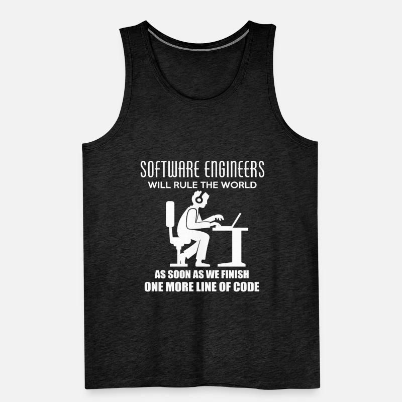Entwickler Programmier Software Beruf Geschenk Männer Premium Bio Tank Top