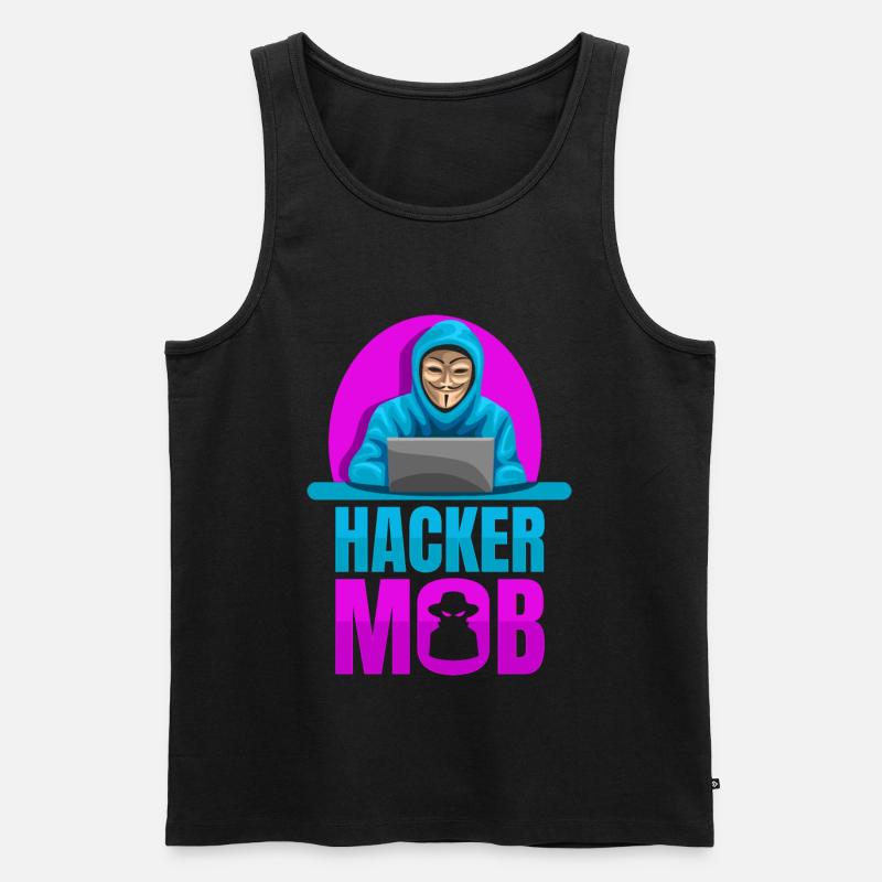 Programmierer Coder Software Entwickler - Männer Premium Bio Tank Top - Schwarz