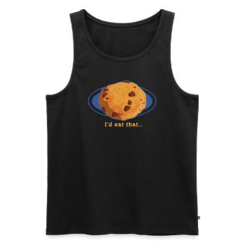 Cookies Cookies Cookies Cookies de cuisson Cadeau - Débardeur bio Premium Homme - noir - Devant - AI Model Male 178 light (178cm)
