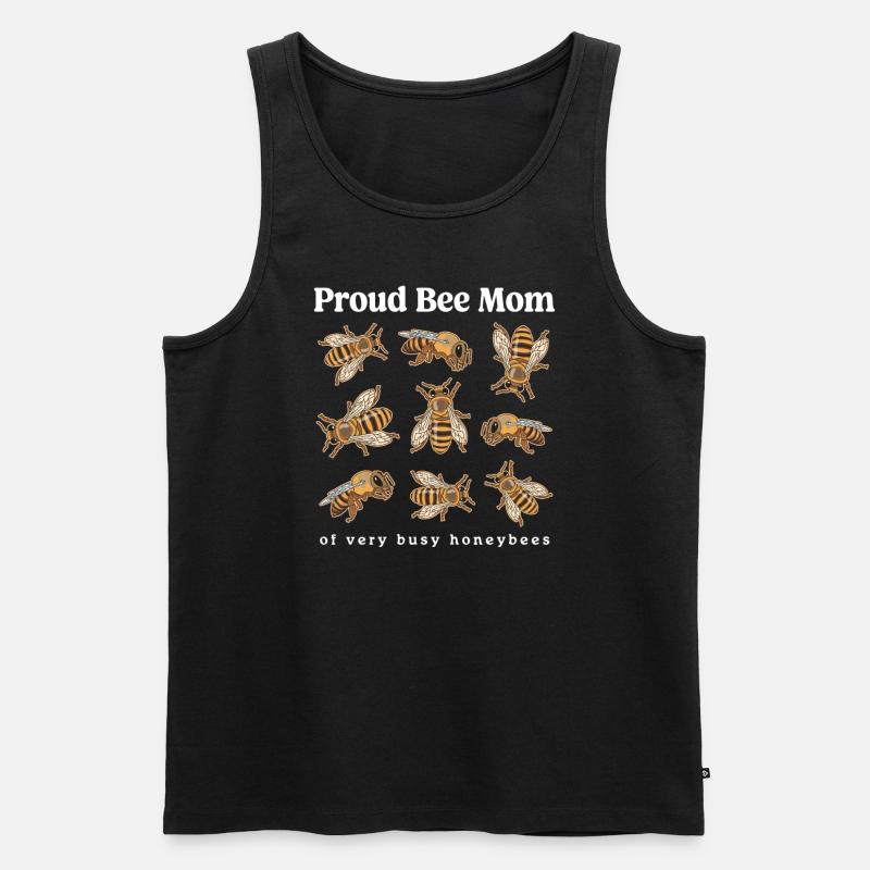 Beekeeper Beekeeper Beekeeper Beekeeping Gift - Men's Premium Organic Tank Top - black