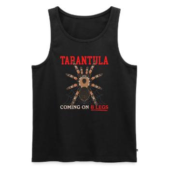 Tarantula Tarantula Spider Tarantulas Gift - Men's Premium Organic Tank Top - black - Front - AI Model Male 178 light (178cm)