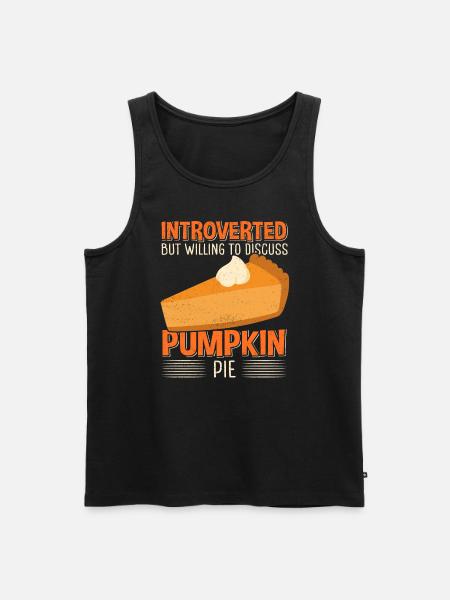 Pumpkin Pie Pumpkin Pie Gift - Men's Premium Organic Tank Top - black
