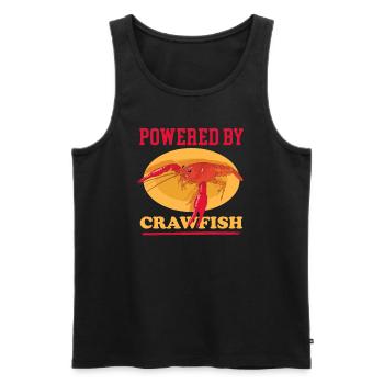 Flusskrebs Edelkrebs Meeresfrüchte Geschenk - Männer Premium Bio Tank Top - Schwarz - Vorne - Michal (187cm)