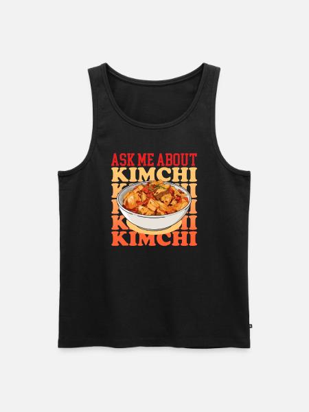 Kimchi Korean Kimchi Gift - Men's Premium Organic Tank Top - black