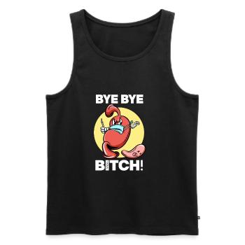 Bariatric Surgery Gastric Sleeve Bariatric Surgery - Men's Premium Organic Tank Top - black - Front - Michal (187cm)