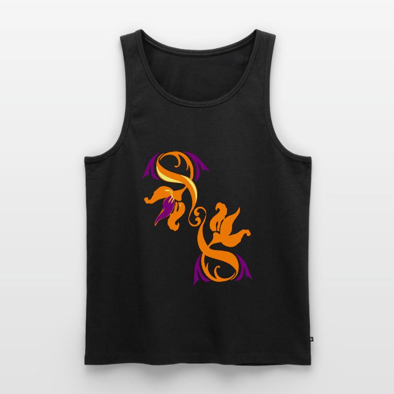 Cool pattern Men's Premium Organic Tank Top