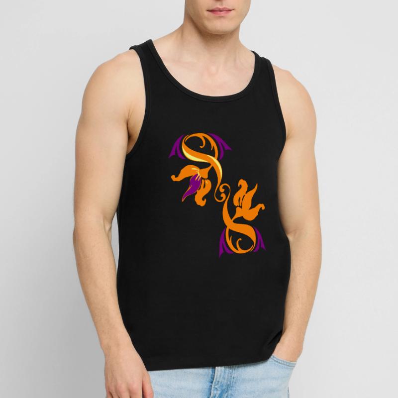 Cool pattern Men's Premium Organic Tank Top