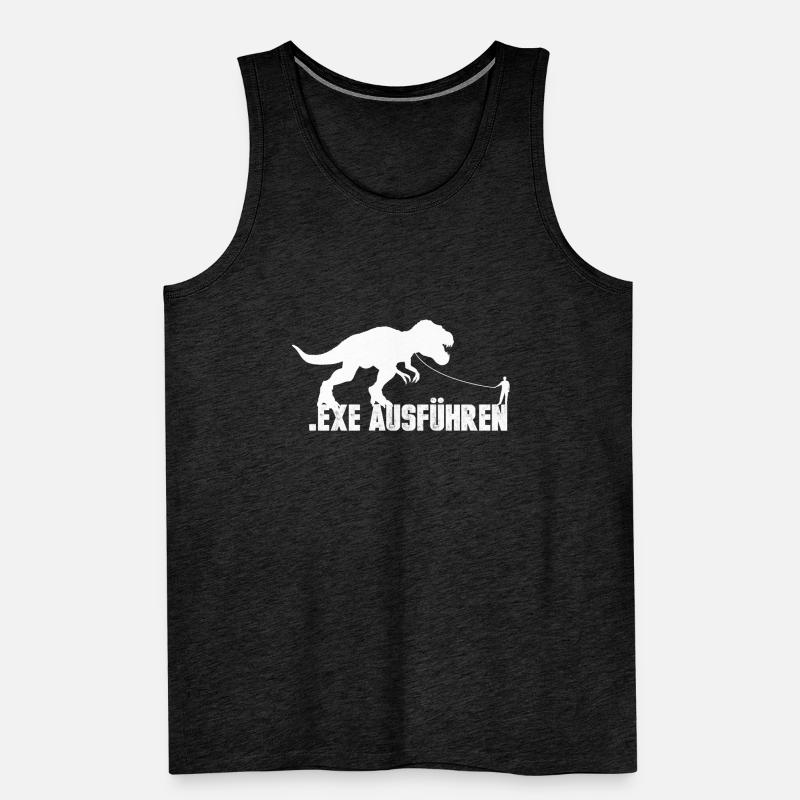 Exe Ausführen Informatik Admin Geschenk Geburtstag Männer Premium Bio Tank Top