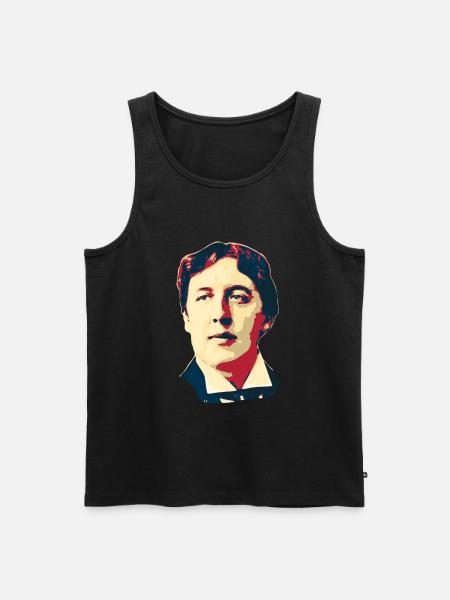 Oscar wilde - Men's Premium Organic Tank Top - black