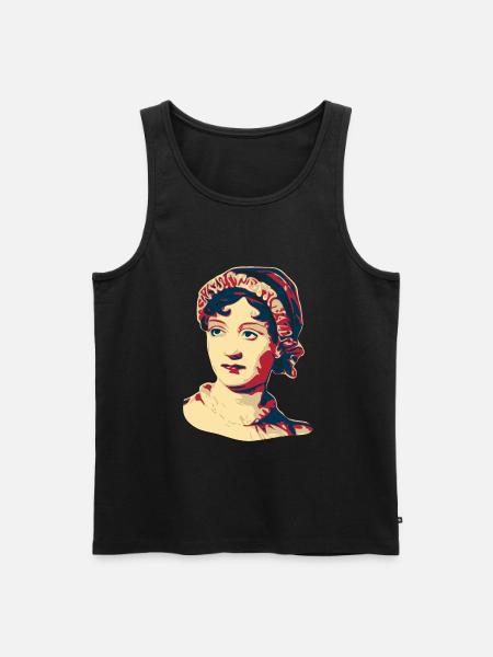Jane Austen - Débardeur bio Premium Homme - noir