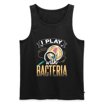 Chemistry Branch of Science - Männer Premium Bio Tank Top - Schwarz - Vorne - AI Model Male 178 light (178cm)