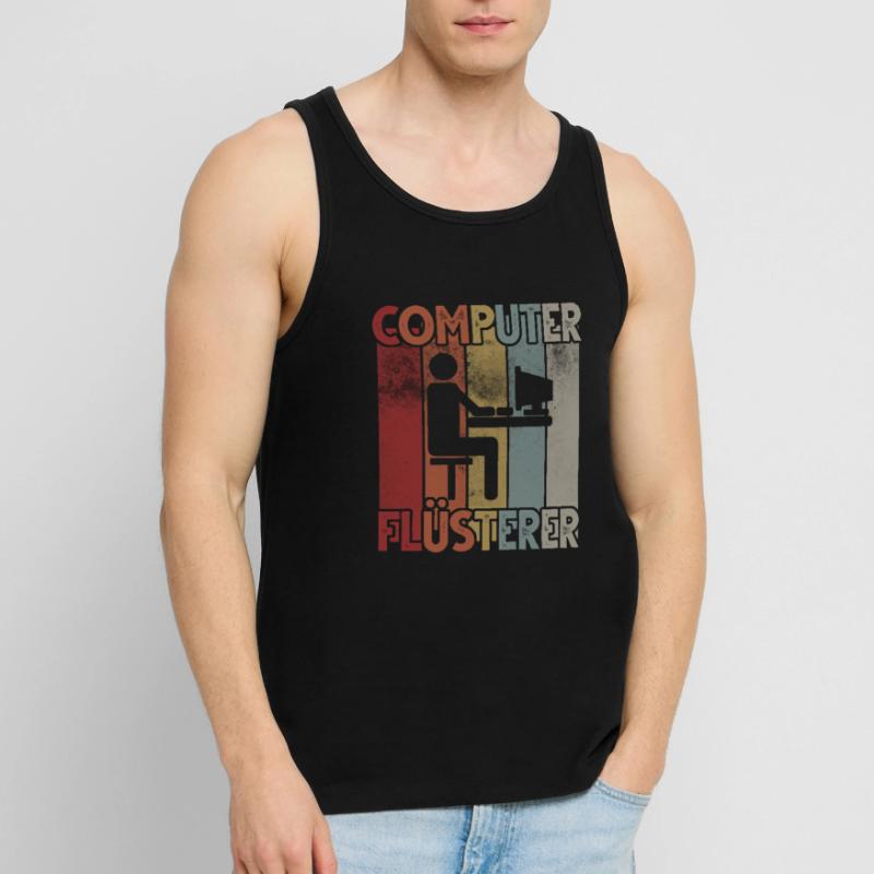Informatiker Informatik Programmierer Nerd Geek Männer Premium Bio Tank Top