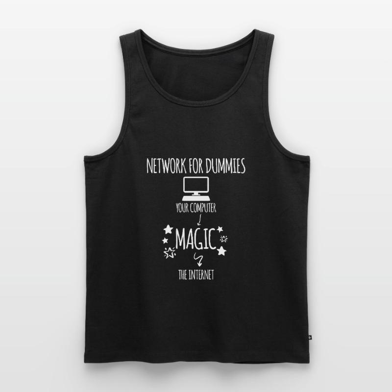 Informatiker Informatik Programmierer Nerd Geek Männer Premium Bio Tank Top