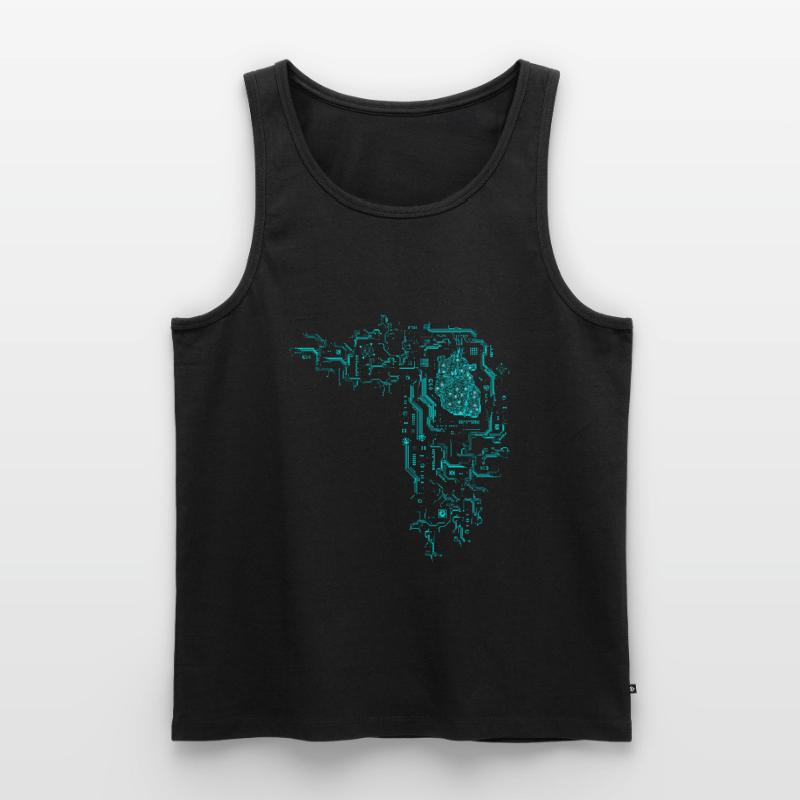 Computer Scientist Computer Science Programmer Nerd Geek Men's Premium Organic Tank Top