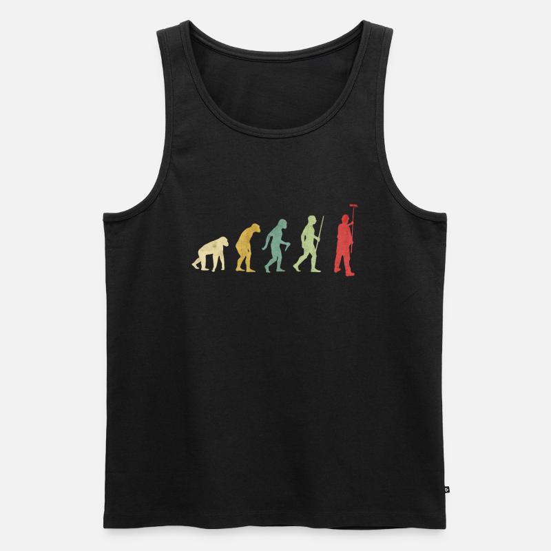 Painter Evolution - Men's Premium Organic Tank Top - black
