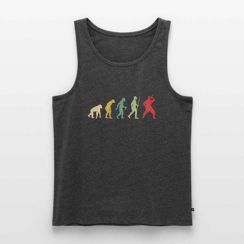 Ninja Pose Evolution Débardeur bio Premium Homme