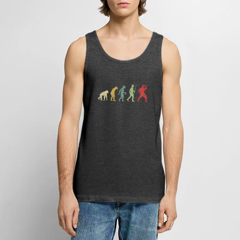 Ninja Pose Evolution Débardeur bio Premium Homme