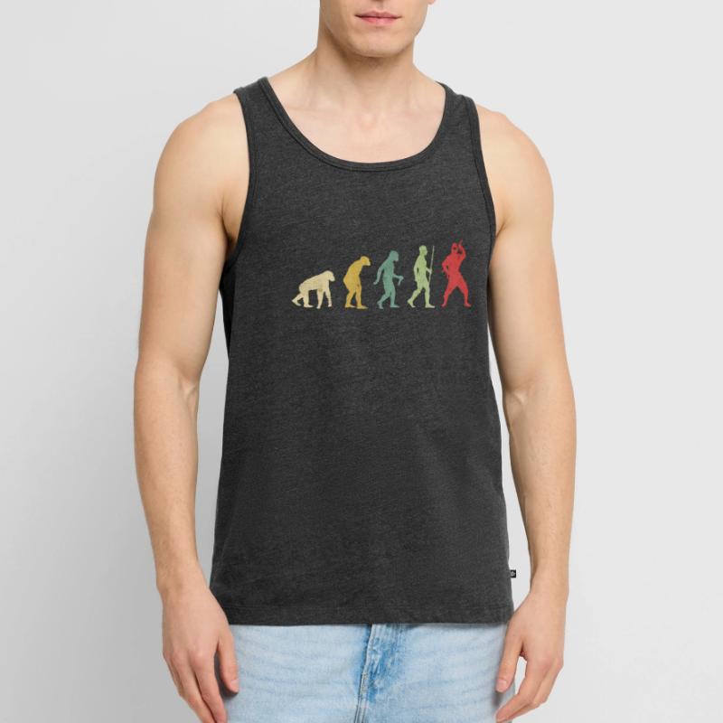 Ninja Pose Evolution Débardeur bio Premium Homme