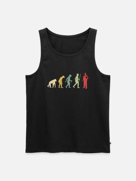 Doctor Evolution - Men's Premium Organic Tank Top - black