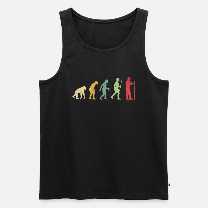Carpenter Evolution - Men's Premium Organic Tank Top - black
