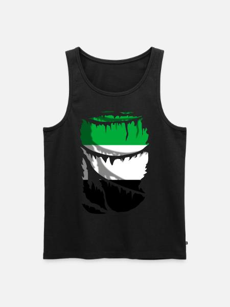 Flag of Extremadura, original gift - Men's Premium Organic Tank Top - black
