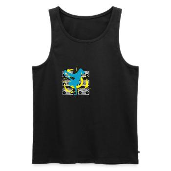 Breakdancer Hip-Hop Artist Cadeau - Débardeur bio Premium Homme - noir - Devant - Michal (187cm)