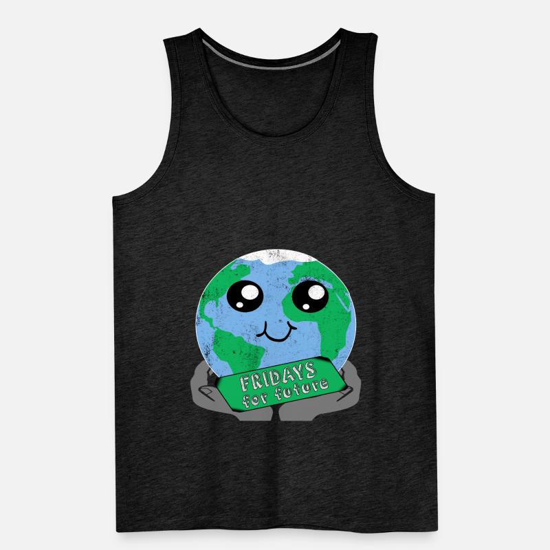 Fridays For Future Stop Climate Change Save Gift Men's Premium Organic Tank Top