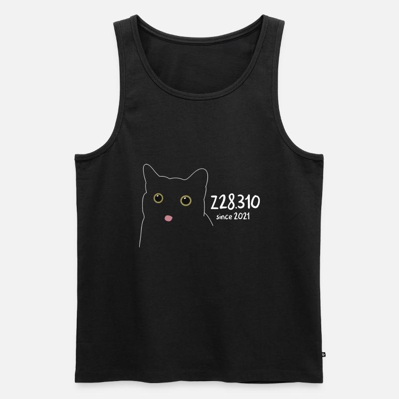 Z28.310 since 2021 Code - Men's Premium Organic Tank Top - black